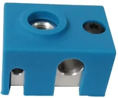 5 x didelio tikslumo 3d spausdintuvo šildytuvo bloko silikoninė termoizoliacinė silikoninė kojinė, skirta V6 Pt100 šildomam blokui Hotend ir Titan Aero ekstruderiui