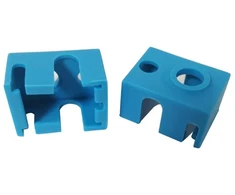 5 x didelio tikslumo 3d spausdintuvo šildytuvo bloko silikoninė termoizoliacinė silikoninė kojinė, skirta V6 Pt100 šildomam blokui Hotend ir Titan Aero ekstruderiui