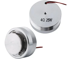 Kompiuterio kolonėlės 50 mm 2 colių viso dažnio rezonansinis garsiakalbis, žemų dažnių garsiakalbis su stipria vibracija, 1 vnt., su 360 laipsnių perdavimu ir membrana be popieriaus, skirtas kompiuteriams, nešiojamiesiems kompiuteriams, mp3, mp4