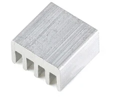 50 vnt. aliuminio radiatorius 8,8*8,8*5 mm, tinkamas cpu elektronikos lustų šilumos laidumo blokui, led radiatoriui ir kt.
