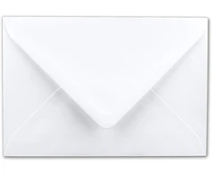50 vnt. din b6 vokų paketas, balti - 12 x 16,8 cm - 100 g/m² drėgnai klijuojami pašto vokai be langelio, glüxx-agent