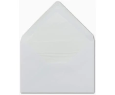 50 vnt. Din C5 vokų rinkinys, balti, iškloti baltu popieriumi, 16,2 x 22,9 cm, 90 g/m², sudrėkinami pašto vokai be langelio, Glüxx-agent