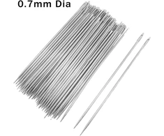 50 vnt. siuvimo adatų, 0.7mm, 10cm ilgio, siuvėjams