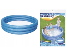 51026 Pripučiamas baseinas vaikams, spalvotas, 152 x 30cm Bestway