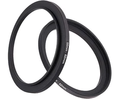 55–62 mm objektyvo filtro adapterio žiedas, 55 mm objektyvas į 62 mm filtrą, gaubtą, objektyvo konverterį ir kitus priedus (2 vnt.), Fire Rock Aviation aliuminio lydinio 55–62 mm žiedas