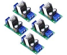 5vnt. L7805 Lm7805 Lm7812 L7812 įtampos lygintuvo reguliatorius 12-24v Ac arba Dc į 5v 12v Dc maitinimo šaltinio keitiklio modulis (lm7805)