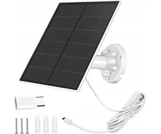 5w saulės baterija apsaugos kamerai su Usb jungtimi, atspari vandeniui Ip65