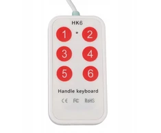 6 klavišų Usb klaviatūra Plug and Play daugiafunkcinis Cs