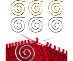 6 vnt. Mezgimo virbalų rinkinys: spiraliniai, raštų ir šaliko