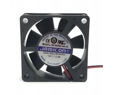 6020 6cm 12v 3.2w Aušinimo ventiliatorius su dvigubu rutuliniu guoliu Kf0620b1hr-r