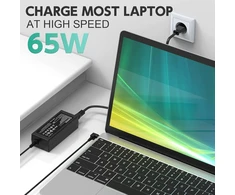65w Usb-c Įkroviklis Nešiojamiems Kompiuteriams (pd Greitas Įkrovimas)