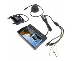 Automagnetola 7 colių Hd Ip68 sunkvežimio prietaisų skydelio kamera D8