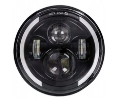 7 colių led priekinis motociklo žibintas 150w 7 colių reflektorius