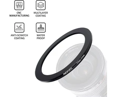 77 mm - 62 mm žiedų mažinimo filtro adapterio žiedas, 77 mm į 62 mm filtro adapterio žiedas nuo fotoaparato objektyvo su 77 mm filtro sriegiu iki 62 mm filtro žiedo