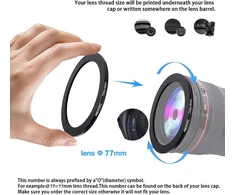 77 mm - 62 mm žiedų mažinimo filtro adapterio žiedas, 77 mm į 62 mm filtro adapterio žiedas nuo fotoaparato objektyvo su 77 mm filtro sriegiu iki 62 mm filtro žiedo