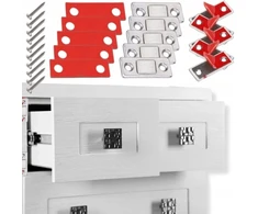 8x magnetinis spintelės užraktas, skirtas spintelių durelėms, magnetinis užraktas