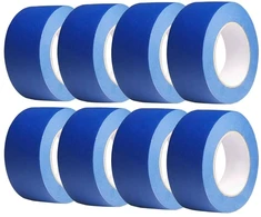 8x Mėlyna maskavimo popierinė dažymo juosta 48mm 50m
