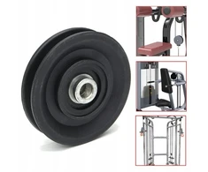 90 mm universalus dilimui atsparus skriemulys su guoliais