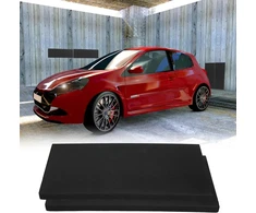 A Absopro 2 vnt. automobilio garažo sienų apsaugos durų buferio apsauga 400 x 200 x 20 mm juoda
