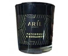Aarikka Aril Patchouli Bergamot kvapioji žvakė stikle