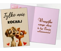 Aaron Diena atvirukas dienos proga dovana jubiliejui su širdies valentinais