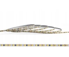 Abcled Super slim Led juosta 600 Led 4mm 5m 80w premium šilta