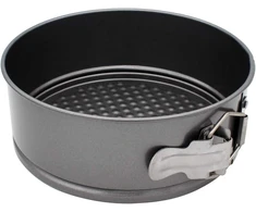 Abcsea atsegama tortinė, kepimo formos tortams, patvarus 1 mm anglinis plienas, apvali tortinė, atsegama tortinė, kepimo forma su nepridegančia danga, 22 cm apvali keptuvė
