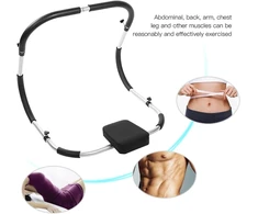 Abdominalinis treniruoklis Ab Roller, skirtas preso treniruotėms, fitneso įranga, skirtas atsilenkimams, skirtas treniruotėms namuose, biure ar sporto salėje