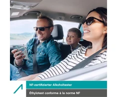 Alkotesteris Ace vienkartiniai alkoholio tikrintuvai su Nf sertifikatu, 2 vnt.