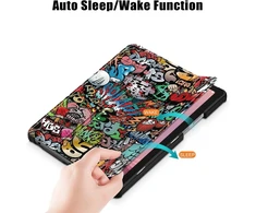 Acelive dėklas planšetiniam kompiuteriui Lenovo Tab M9 Hd 22.86 cm (9 colių) Planšetė Tb-310fu (dėklas, skirtas Lenovo Tab M9 9 colių, Graffiti)