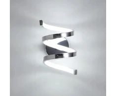 Acme Led sieninis šviestuvas sidabrinis modernus prie lovos 19w 6500k