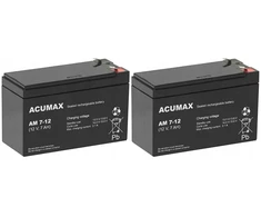 Acumax Rbc131 akumuliatorių rinkinys, baterijų paketas ups apc 2x am 7-12