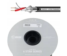 Adam Hall 4 Star Dmx kabelis, 110 Ohm, 2x 0.22mm, 100m