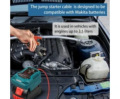 Adapteris automobilio užvedimui su Bosch 18v akumuliatoriumi