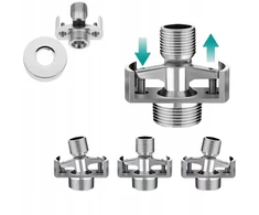Adapteris dušo maišytuvui Clawfoot Tub Short 25mm