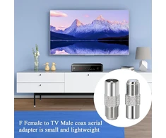 Adapteris F moteriškas į Tv vyriškas, 4 vnt.