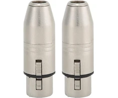 Adapteris Mini Point Xlr Male į Fille Xlr Female kištuką 3 kontaktų audio polius ausinėms Zoom ir kt. - Individualizuotas prekės ženklas French