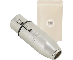 Adapteris Mini Point Xlr Male į Fille Xlr Female kištuką 3 kontaktų audio polius ausinėms Zoom ir kt. - Individualizuotas prekės ženklas French