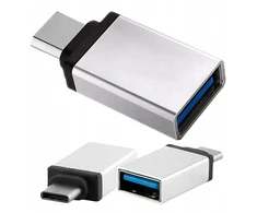 Adapteris, usb c kištukas į usb a 3.0 otg lizdą, telefonui, nešiojamam kompiuteriui