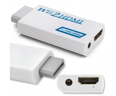 Automagnetola Adapteris Wii Nintendo į Hdmi + Audio Aux Konverteris Perėjimas Multi Out
