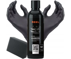 Adbl Blackouter 200ml plastikų priežiūros priemonė tamsinanti + aplikatoriaus rinkinys