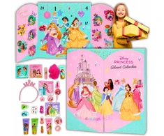 Advento kalendorius su kosmetika 24 dienos dovana mergaitėms dukroms disney