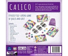 AEG Alderac Entertainment - Calico - stalo žaidimas - pagrindinis žaidimas - 1-4 žaidėjams - nuo 10+ metų - anglų kalba