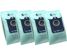 Aeg Gr206s S-bag antialerginiai dulkių siurblio maišeliai, skirti Aeg Vx4, Vx6, Vx7, Vx8, Ab61 (4 sintetiniai dulkių maišeliai, aukštas filtravimo efektyvumas, mažina žiedadulkes, erkes ir alergenus, idealiai tinka alergiškiems žmonėms)