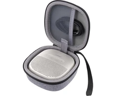 Automagnetola Aenllosi kietas dėklas, skirtas Bose Soundlink Micro Bluetooth garsiakalbiui, tik dėklas (pilkai baltas)