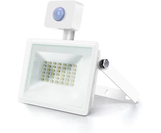 Aigostar 30 W led prožektorius su judesio davikliu lauke, 3160lm 4000k natūralios baltos šviesos lauko prožektorius, ip65 atsparus vandeniui prožektorius, lauko šviestuvas sodui, kiemams, garažui, viešbučiui