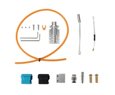 Aimengda Anycubi Vyperr 3d spausdintuvo hotend ekstruderio dalies spausdinimo galvutės rinkiniai, skirti Anycubi Vype 24 V kaitinimo elementui su hotend aušintuvu V5 ekstruderiu 0,4 mm Volcan antgalio priedais