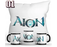 Aion magiškas puodelis + pagalvės komplektas