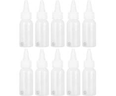 Airbrush buteliukai airbrush dažų buteliukai pp 30ml tuščias dažų buteliukas atsparus korozijai purškiamas pigmentas prieskonių indelis su skale