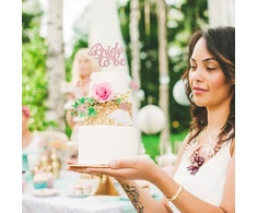 Airsmall Bride to Be torto papuošimas, 5 vnt. vestuvinių Bride to Be torto papuošimų rinkinys, Jga dekoracija vestuvinės suknelės deimantinio žiedo torto papuošimas moterims sužadėtuvėms vestuvių nuotakos vakarėlio dekoravimui